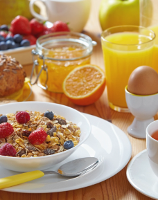 Colazione al Wine Hotel Noce